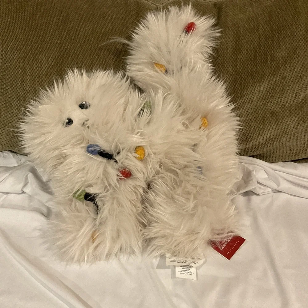 NEW Pottery Barn National Lampoon's Christmas Vacation Cat Pillow NWT